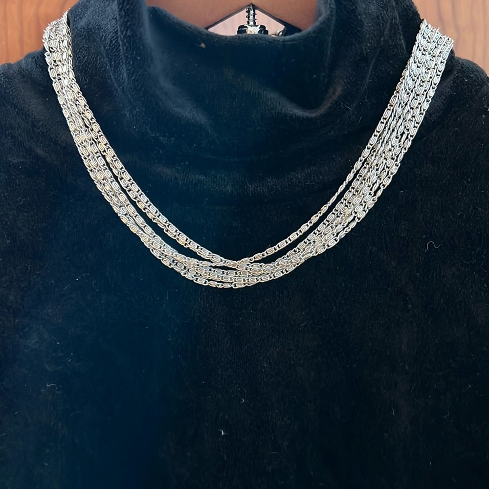 Silver necklace
